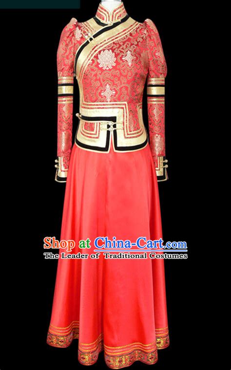 Mongolian People Yuan Dynasty Mongolians Dance Costumes Queen Princess