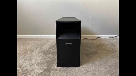 Bose Acoustimass 15 Ii Module Home Entertainment Theater Powered Active Subwoofer Speaker System