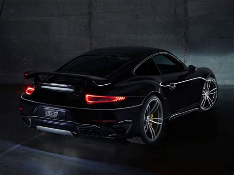 Black Porsche 911 Turbo Wallpaper