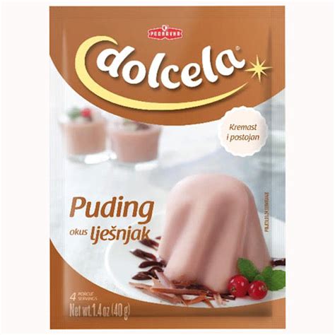 Podravka Dolcela Pudding Hazelnut 40g Balkanfresh