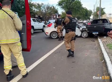 Dois homens são atropelados enquanto trocavam pneu de carro em Cascavel