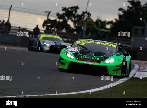 Derby UK 15th Sep 2019 Barwell Motorsport Lamborghini Huracan GT3