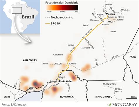 Alerta Na Amaz Nia Entorno Da Br V Desmatamento Atingir N Veis