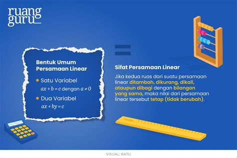 Perbedaan Persamaan Linear Dan Pertidaksamaan Linear