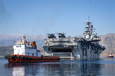 Uss Bataan Lhd Arrives In Nsa Souda Bay Commander Navy