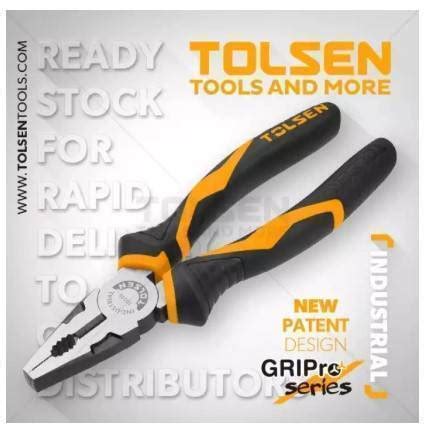 Tolsen Combination Pliers Mm Industrial Gripro Series