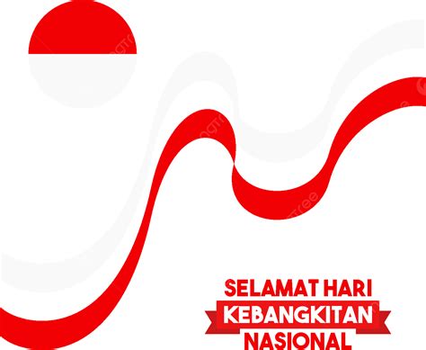 Vector De Diseño Nasional Selamat Hari Kebangkitan PNG Transparente