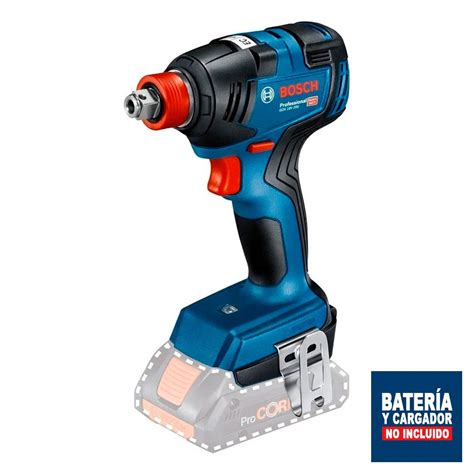 Ripley LLAVE IMPACTO BOSCH GDX 18V 200 BARETOOL 220 240 V ¼ ½ GDX