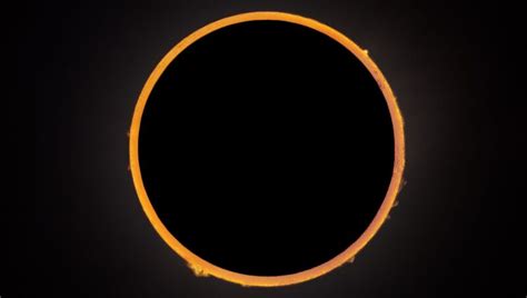 Annular Solar Eclipse Today See A Ring Of Fire