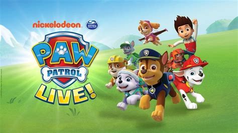 Paw Patrol Heroes Unite Merch Voucher At Martin Marietta Center For The