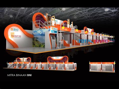 Design Booth Pameran BNI Inacraft TERLENGKAP KONTRAKTOR PAMERAN