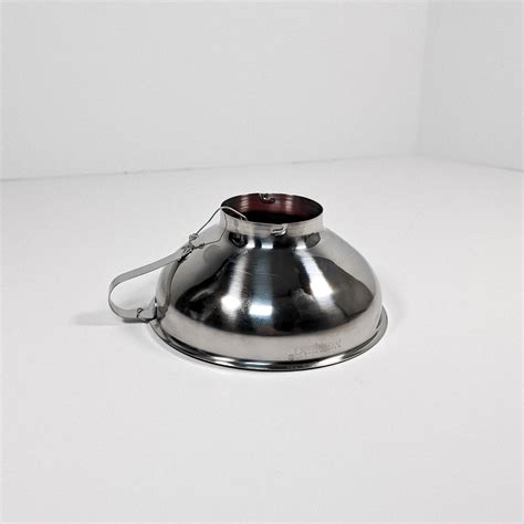 Stainless Steel Wide Mouth Funnel With Removable Spout/Silicone Strainer - Troyer's Mountain ...