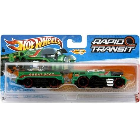 Скоростной автопоезд серия Rapid Transit Hot Wheels Mattel W