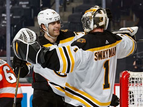 The Bruins Got A Glimpse At The Future As Jeremy Swayman Made 40 Saves ...