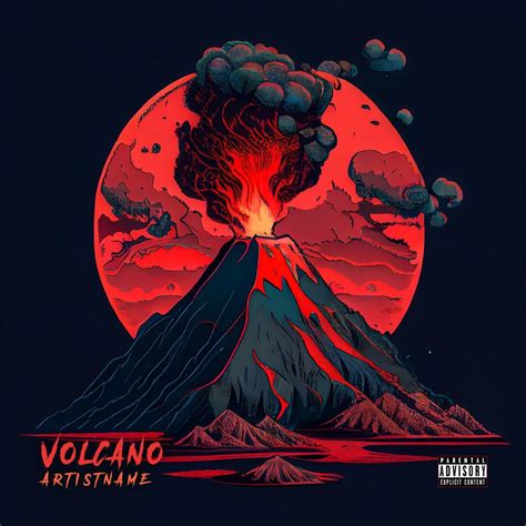 Buy Volcano Volcano Premade Album Cover Art • BuyCoverArtwork