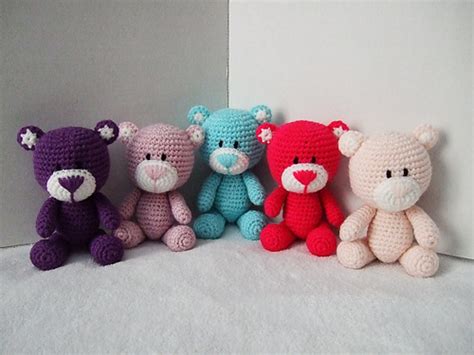 Ravelry Button Bears Pattern By Beverley Arnold