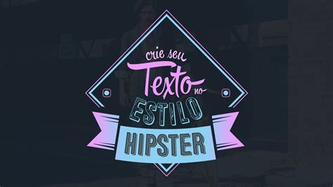 Tutorial Efeito De Texto No Photoshop Letreiro Hipster YouTube