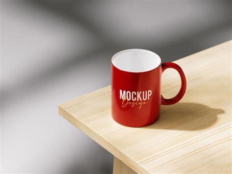 Mockup de taza de café Archivo PSD Premium