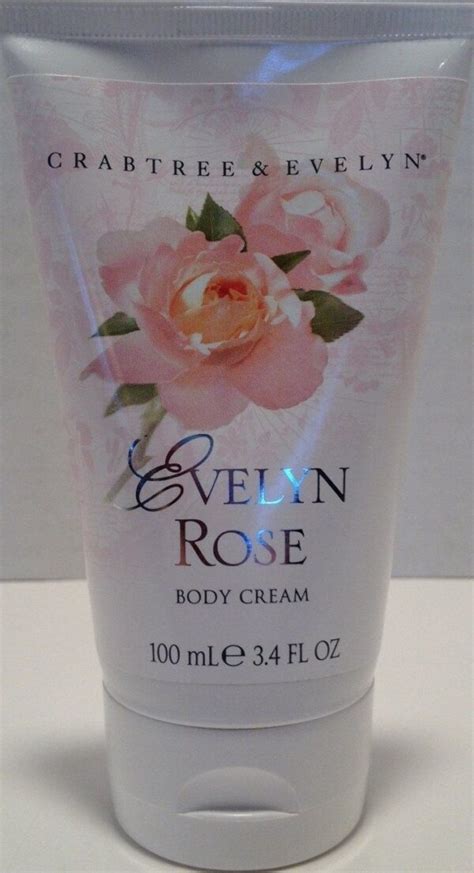 Crabtree And Evelyn Evelyn Rose Body Cream Crabtree And Evelyn