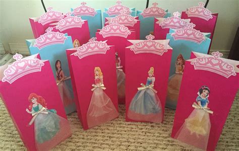 Disney Princesses Theme Loot Bags Decoracion De Cumpleaños Fiesta De