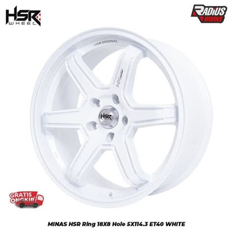 Jual Velg Te White Ring Original Hsr Tipe Minas Buat Xpander Crv