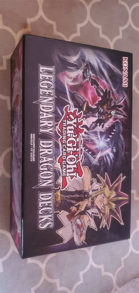 For Sale Yu Gi Oh Legendary Dragon Decks New Kingston