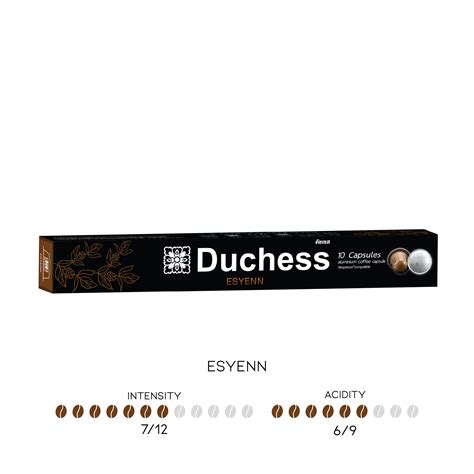 Duchess Coffee Capsule 1 กล่อง 10 แคปซูล มี 15 รสชาติ สามารถเลือกรสชาติ