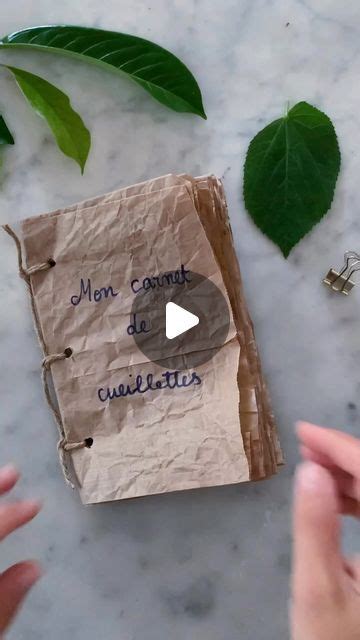 Joana Da Silva On Instagram Se Fabriquer Un Carnet De Cueillettes