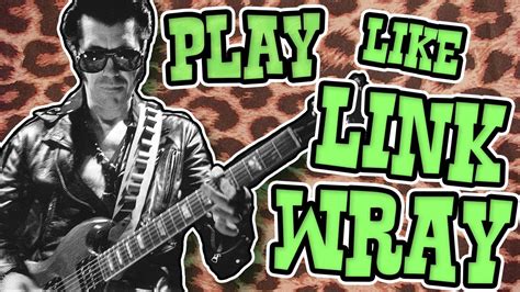 Rockabilly Guitar Lesson Link Wray El Toro Youtube