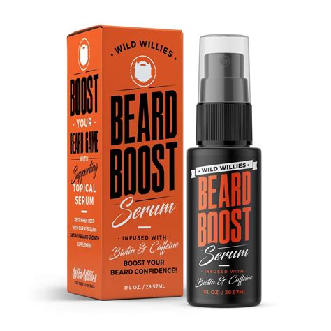 Beard Boost Serum Beard Growth Wild Willies