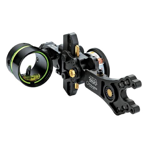 HHA Optimizer King Pin Rheostat Single Pin Compound Bow Sight Creed