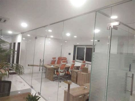 Toughened Glass Partitions 10 Mm At Rs 160 Sq Ft In Bengaluru ID