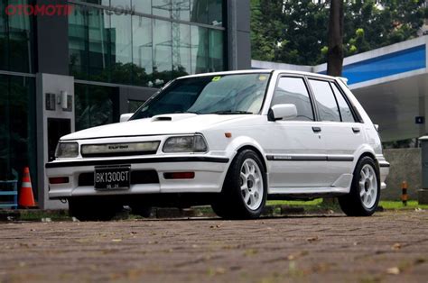 Keren Nih Toyota Starlet Kotak Dibikin Ala Ala Starlet Gt Turbo Jdm