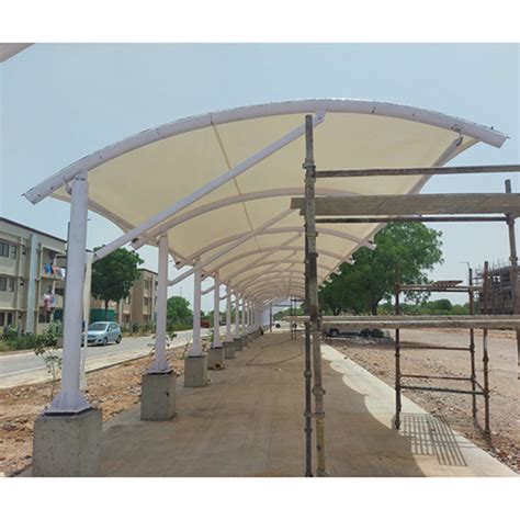 Tensile Fabric Car Parking Structure At Inr In Mirganj S A