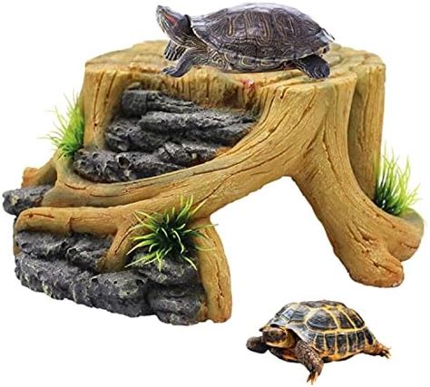 Amazon Turtle Basking Platform Tortoise Resin Resting Reptile