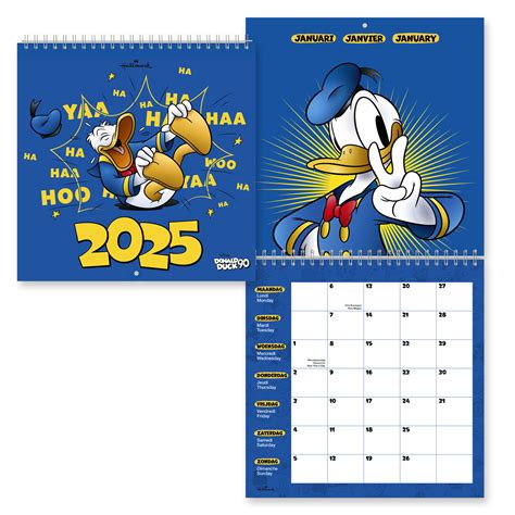 Donald Duck Maandkalender Kopen Bestel Eenvoudig En Snel Online