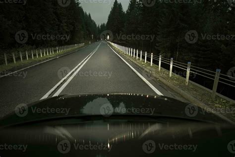 Night Time Highway Driving 24526070 Stock Photo at Vecteezy