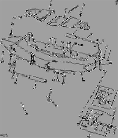 John Deere 48 In Mid Mount Replacement Mower Deck For 120