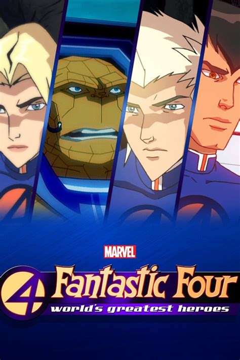 Fantastic Four World S Greatest Heroes TV Series 2006 2007 Posters