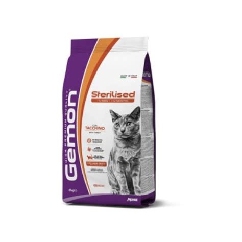 Gemon (monge) cat Sterilised Ćuretina - granule 31/12 – hrana za ...