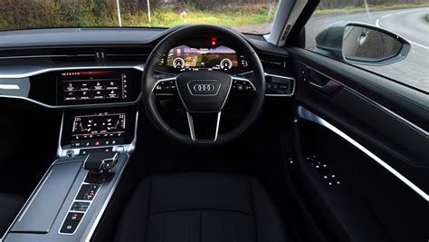 Audi A6 hybrid interior, dashboard & comfort | DrivingElectric