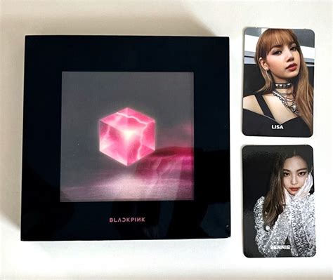 WTS Blackpink Square Up Album Black Ver Lisa Jennie Rose Jisoo Hobbies