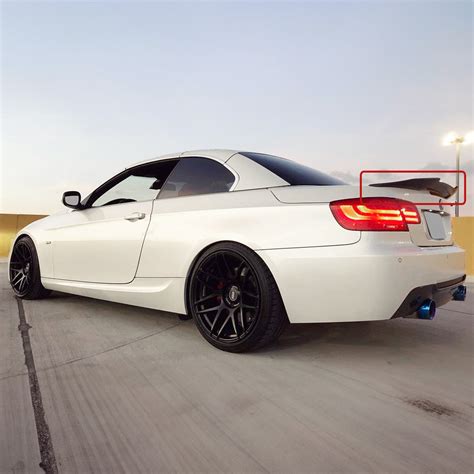 E93 3 Series Bmw Spoiler Carbon Fiber 2006 13 Bayoptiks