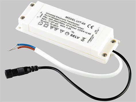 Lunartec Universeller Led Halogen Transformator V Input V Output