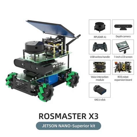 Rosmaster X3 Ros Robot With Mecanum Wheel at ₹ 91499.99 | New Delhi| ID ...