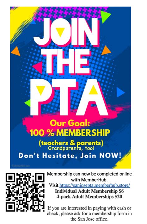 Pta Membership Flyer Template