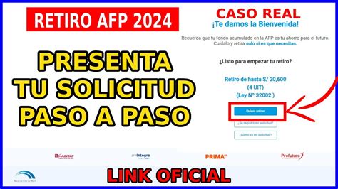 Retiro De Afp 2024 Como Solicitar El Retiro De Mi Afp Integra 2024