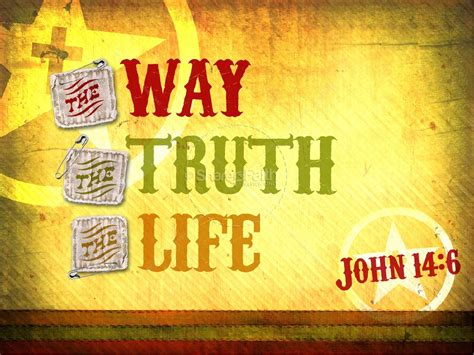 The Way The Truth The Life PowerPoint Sermon | Clover Media