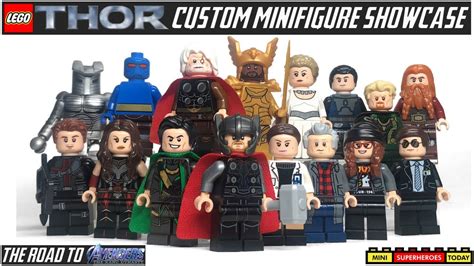 LEGO THOR Custom Minifigure Showcase Road To KANG DYNASTY Updated