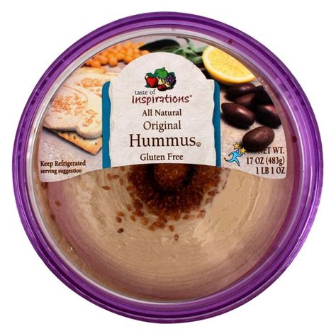 Taste Of Inspirations Hummus Roasted Pine Nut Oz Delivery Or